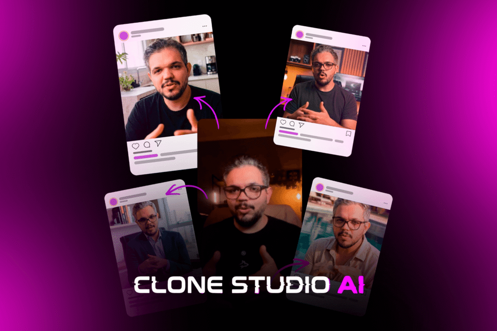 Capa do curso Clone Studio AI