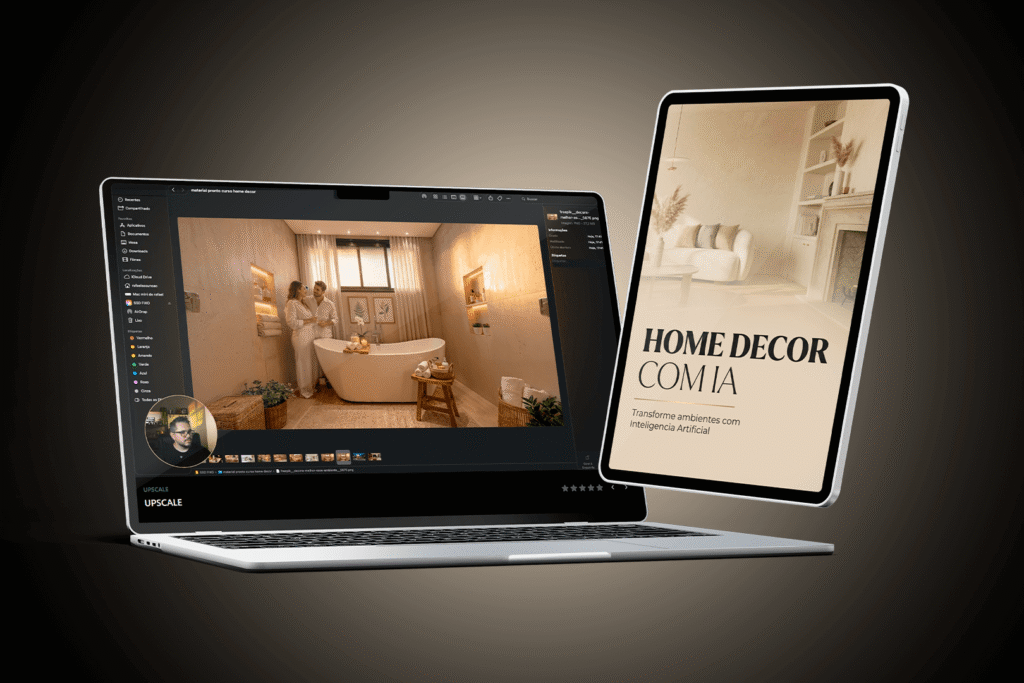 Capa do curso Home Decor com IA