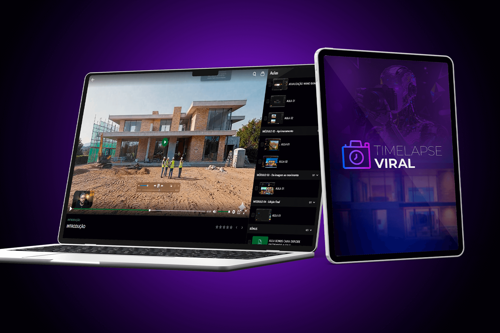 Capa do curso Timelapse Viral